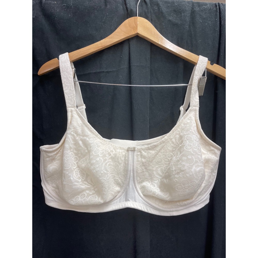 Amoena Annette WB Underwire Bra 44028 Cream Lace 42DDD US 42E GB
